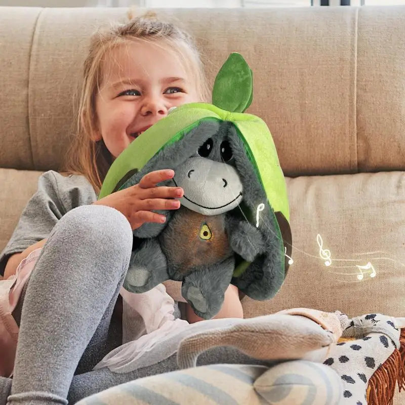 Breathing Plush Donkey Baby